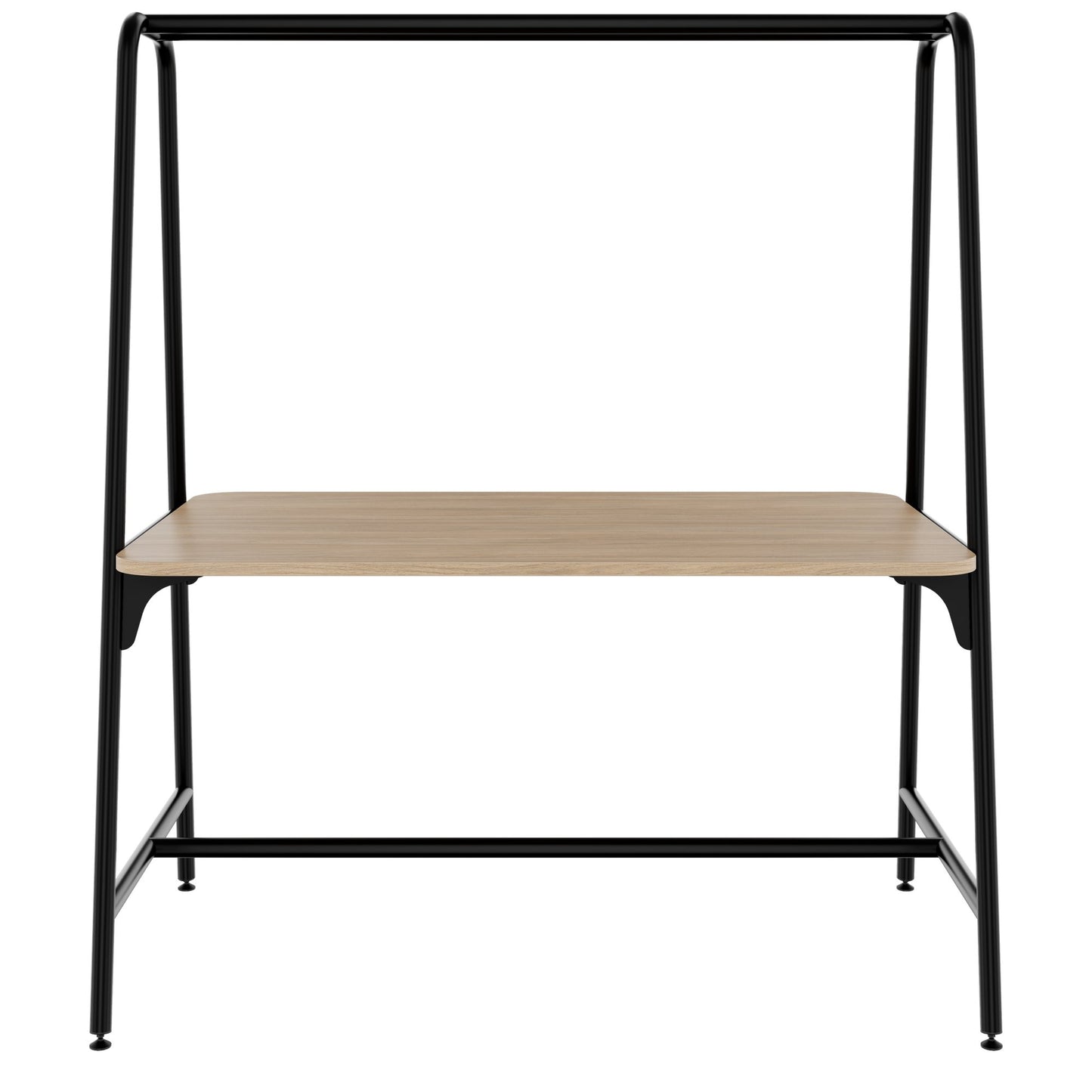 ROUND Multipurpose Tisch | 1600 - 1800 x 740 - 1050 mm, Bernsteineiche