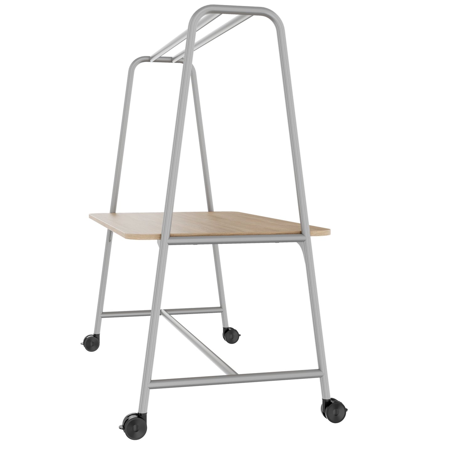 ROUND Multipurpose Tisch | 1600 - 1800 x 740 - 1050 mm, Bernsteineiche