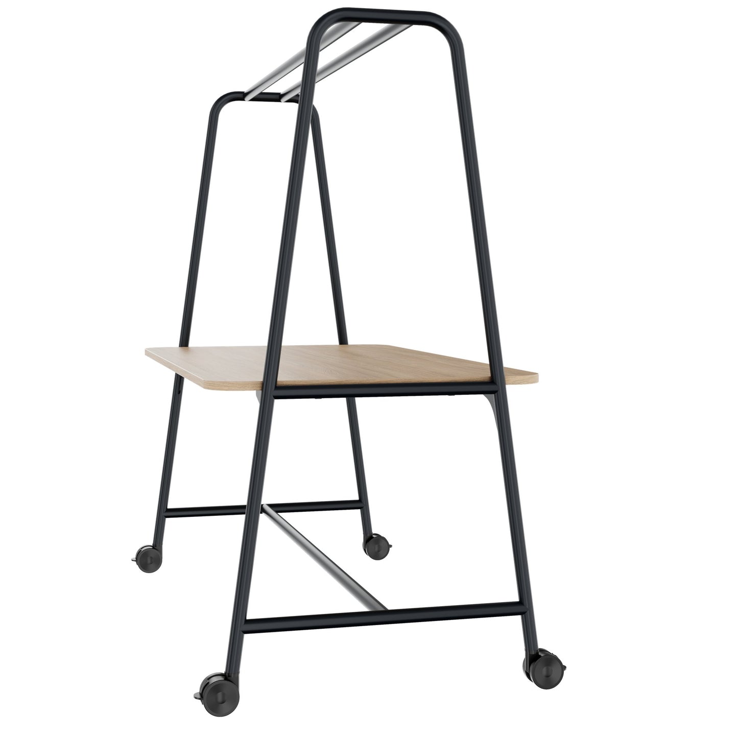 ROUND Multipurpose Tisch | 1600 - 1800 x 740 - 1050 mm, Bernsteineiche