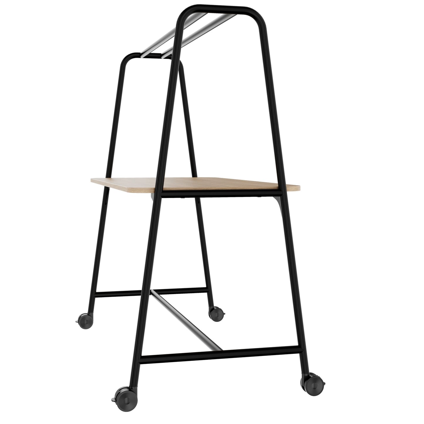 ROUND Multipurpose Tisch | 1600 - 1800 x 740 - 1050 mm, Bernsteineiche