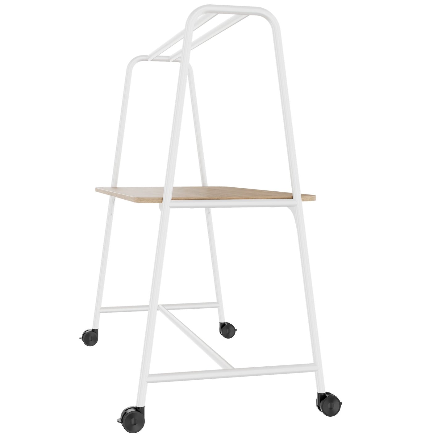 ROUND Multipurpose Tisch | 1600 - 1800 x 740 - 1050 mm, Bernsteineiche