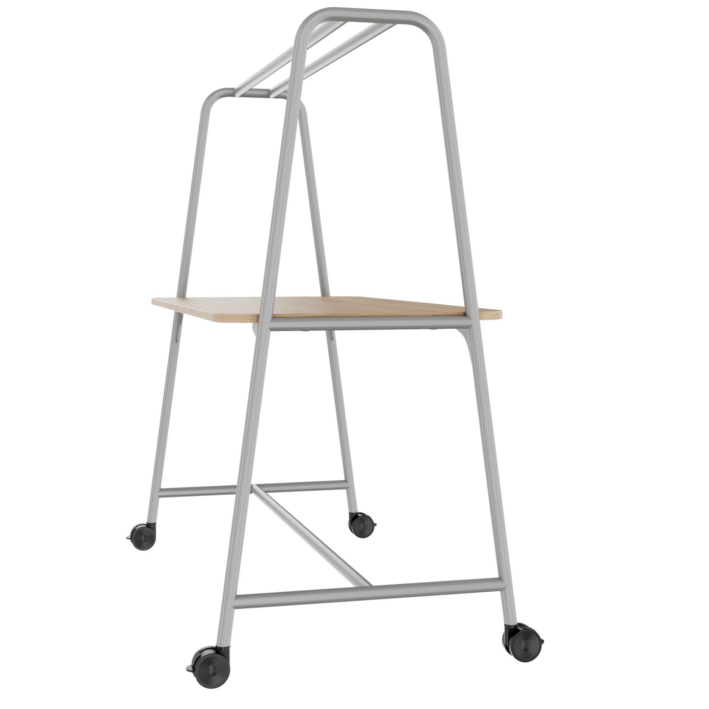 ROUND Multipurpose Tisch | 1600 - 1800 x 740 - 1050 mm, Bernsteineiche