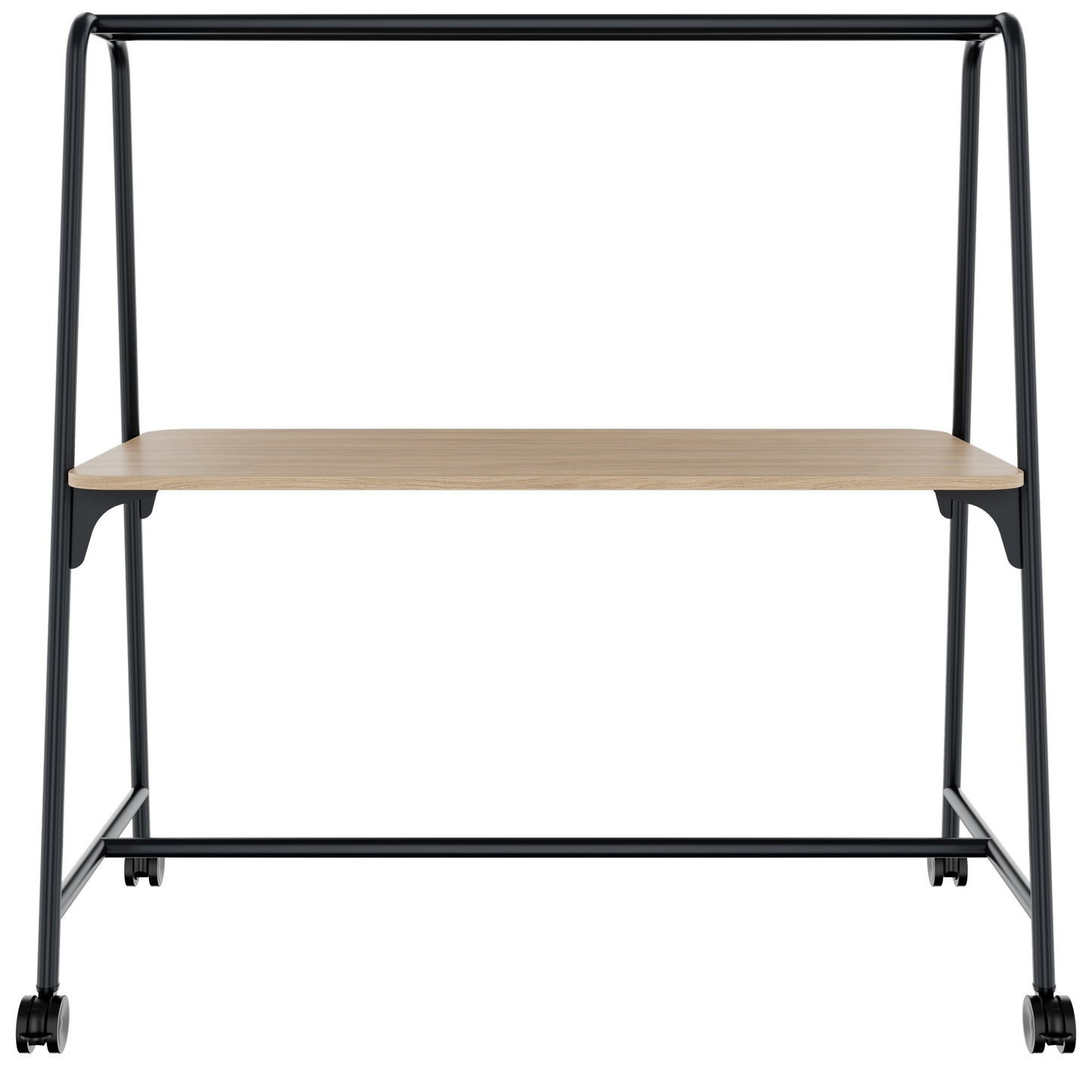 ROUND Multipurpose Tisch | 1600 - 1800 x 740 - 1050 mm, Bernsteineiche