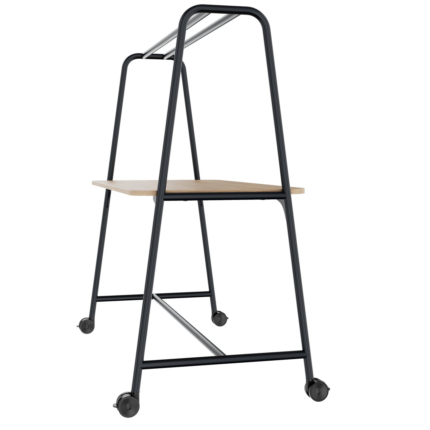ROUND Multipurpose Tisch | 1600 - 1800 x 740 - 1050 mm, Bernsteineiche