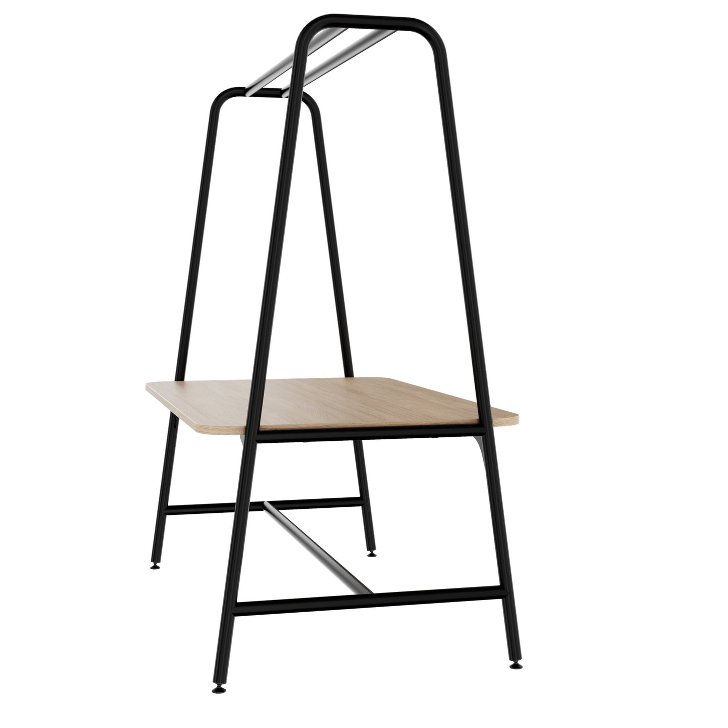 ROUND Multipurpose Tisch | 1600 - 1800 x 740 - 1050 mm, Bernsteineiche