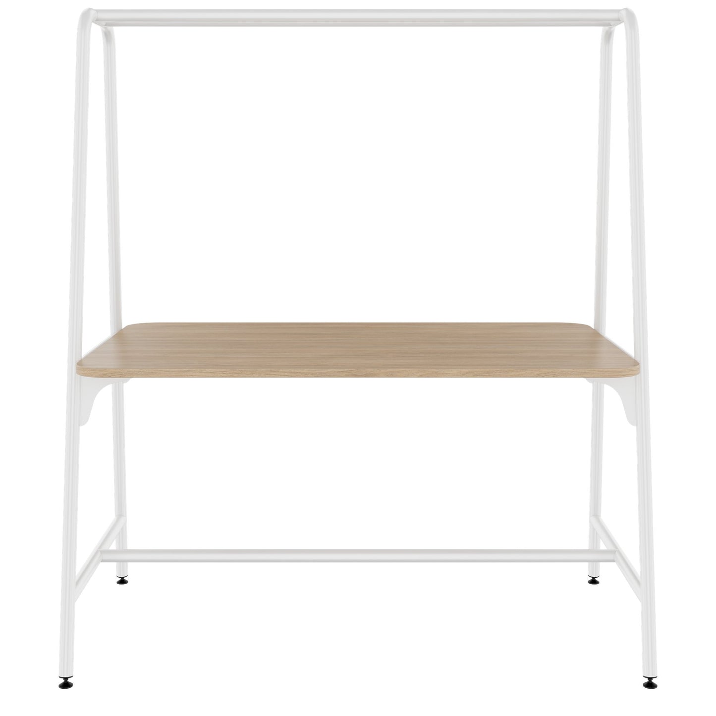 ROUND Multipurpose Tisch | 1600 - 1800 x 740 - 1050 mm, Bernsteineiche