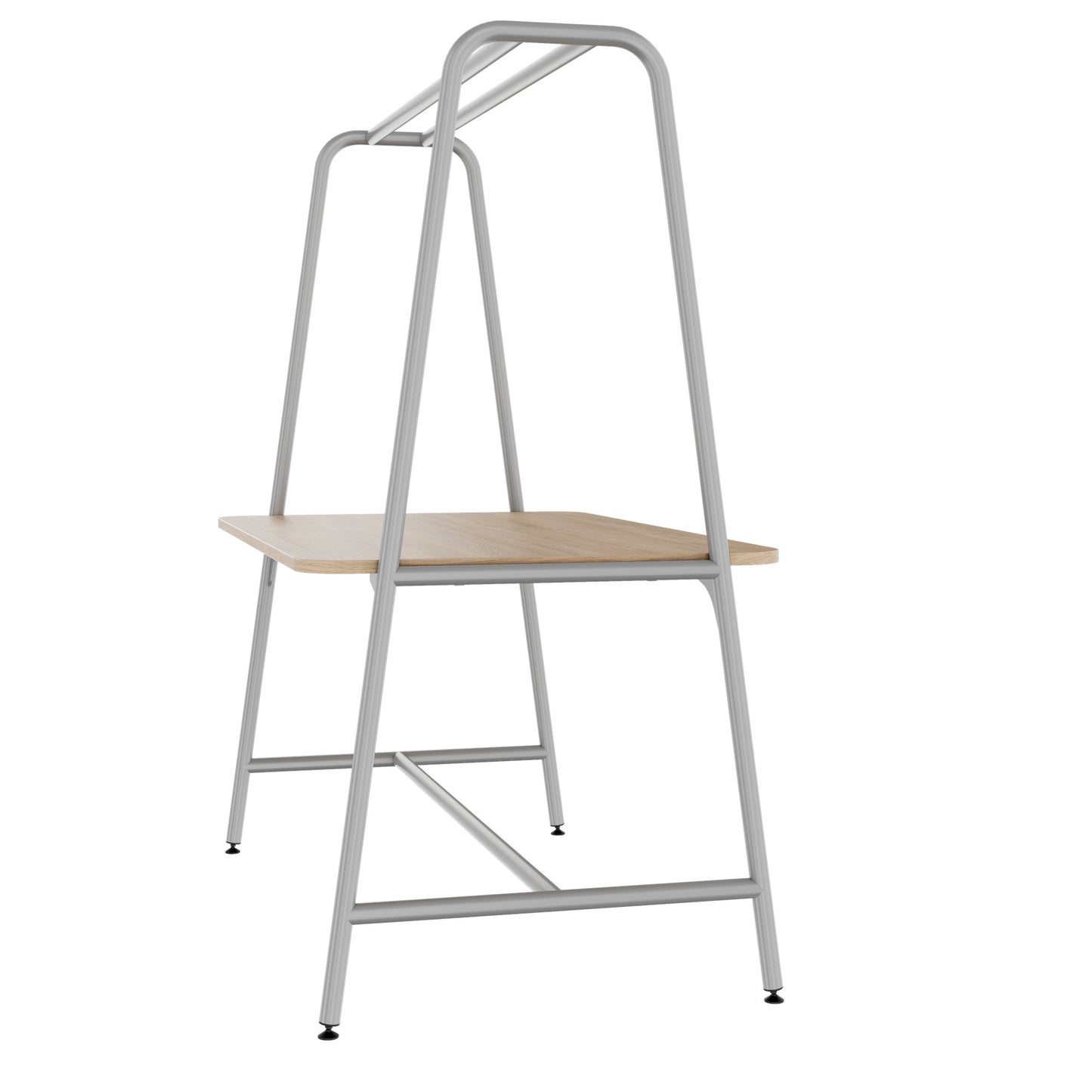 ROUND Multipurpose Tisch | 1600 - 1800 x 740 - 1050 mm, Bernsteineiche