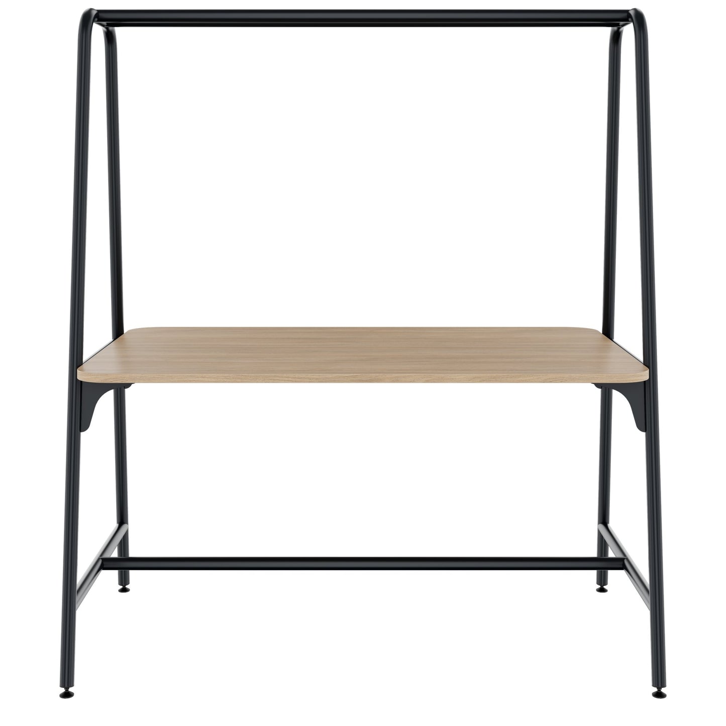 ROUND Multipurpose Tisch | 1600 - 1800 x 740 - 1050 mm, Bernsteineiche