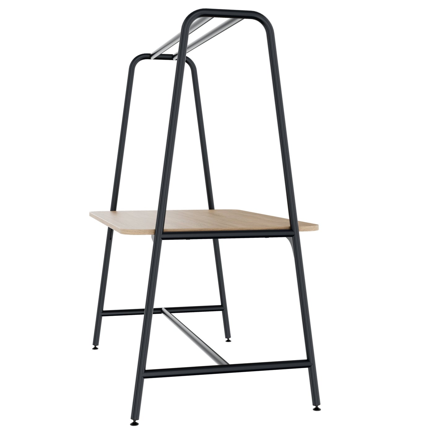ROUND Multipurpose Tisch | 1600 - 1800 x 740 - 1050 mm, Bernsteineiche