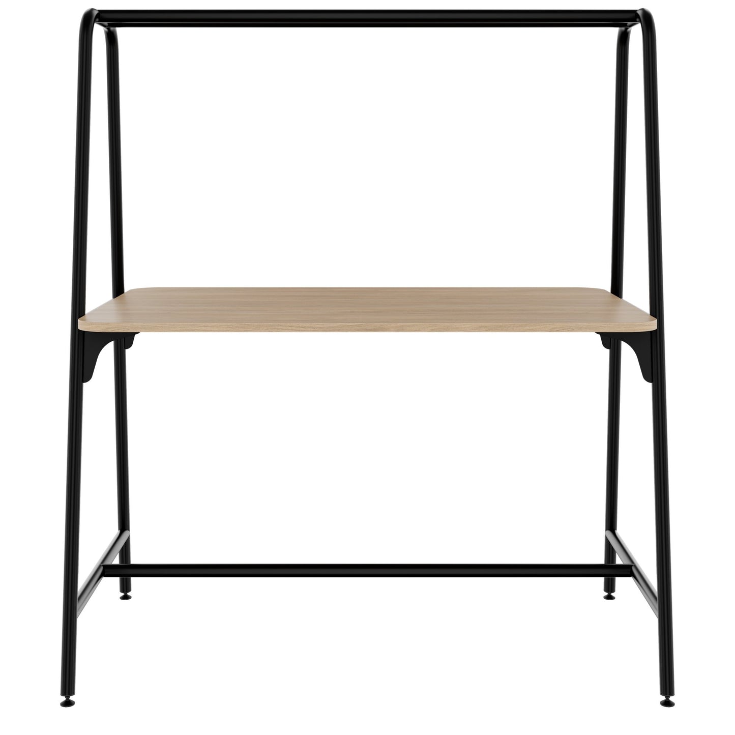 ROUND Multipurpose Tisch | 1600 - 1800 x 740 - 1050 mm, Bernsteineiche