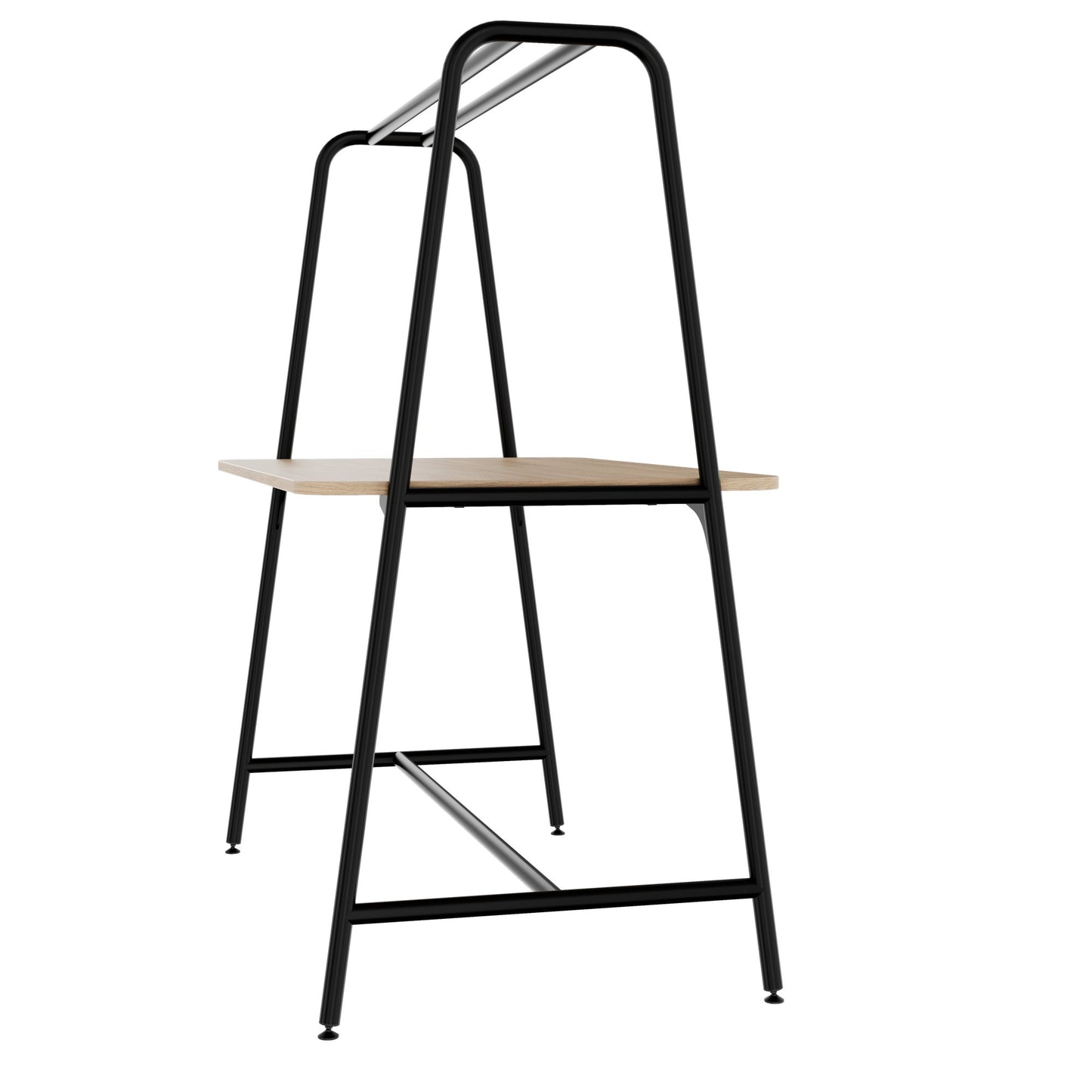 ROUND Multipurpose Tisch | 1600 - 1800 x 740 - 1050 mm, Bernsteineiche