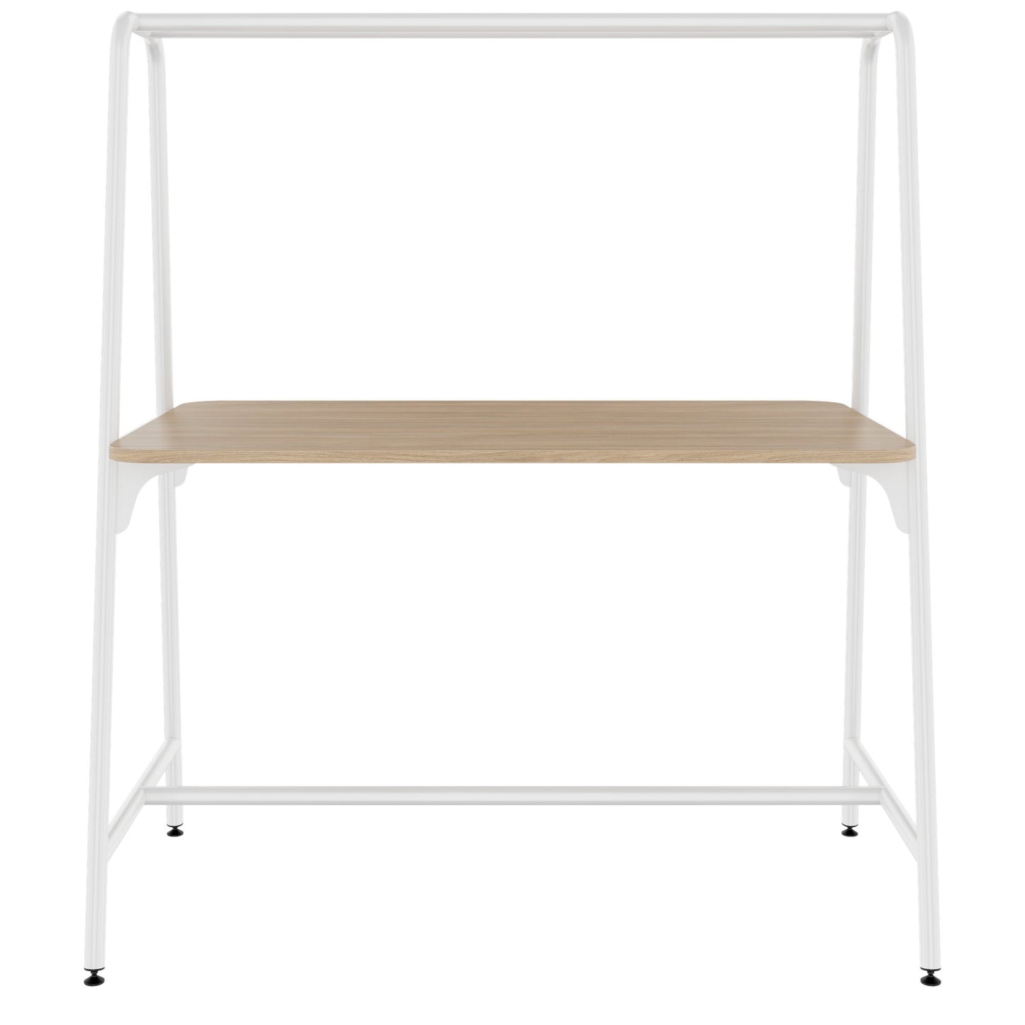 ROUND Multipurpose Tisch | 1600 - 1800 x 740 - 1050 mm, Bernsteineiche