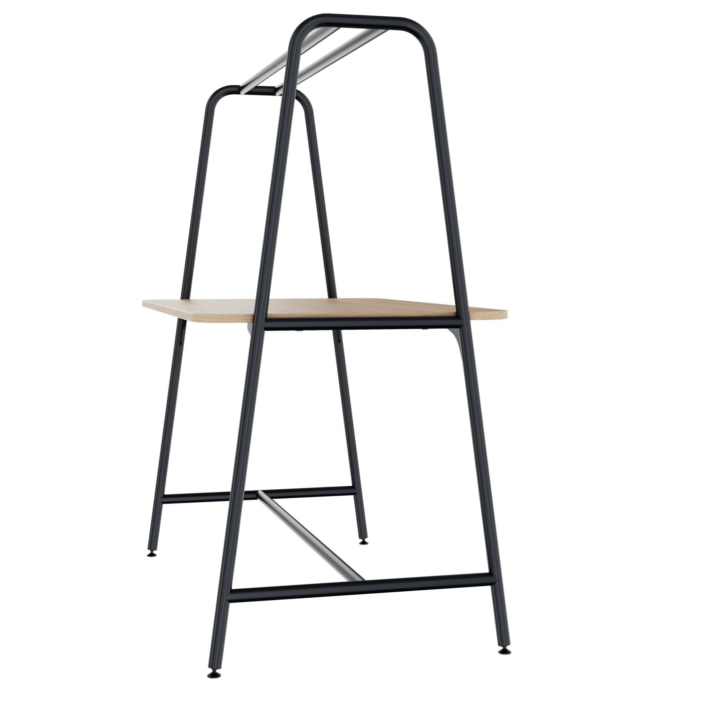 ROUND Multipurpose Tisch | 1600 - 1800 x 740 - 1050 mm, Bernsteineiche