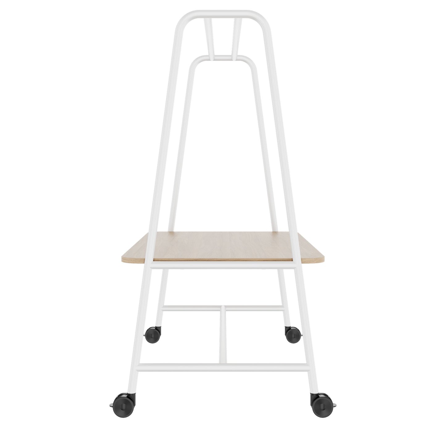 ROUND Multipurpose Tisch | 1600 - 1800 x 740 - 1050 mm, Bernsteineiche
