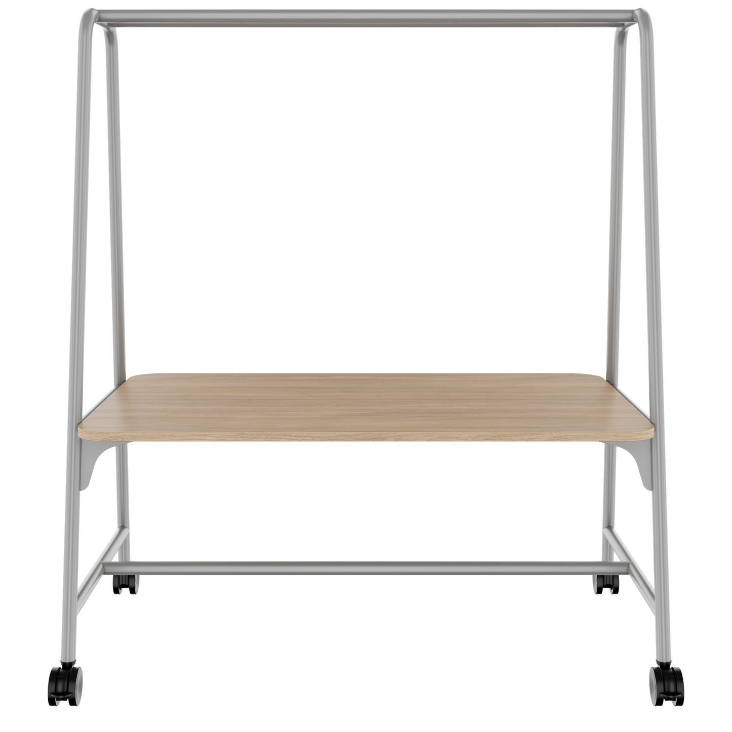 ROUND Multipurpose Tisch | 1600 - 1800 x 740 - 1050 mm, Bernsteineiche
