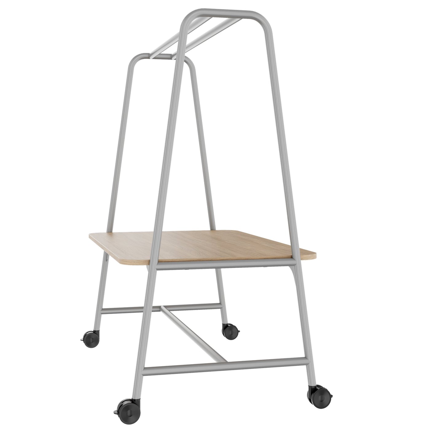 ROUND Multipurpose Tisch | 1600 - 1800 x 740 - 1050 mm, Bernsteineiche
