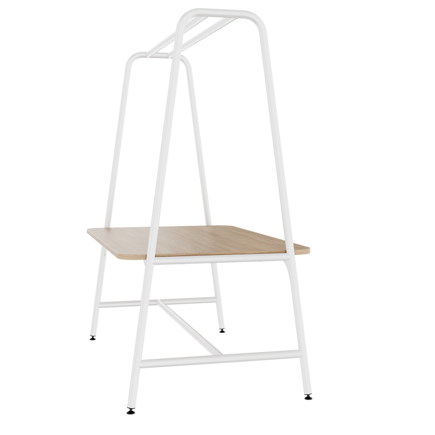 ROUND Multipurpose Tisch | 1600 - 1800 x 740 - 1050 mm, Bernsteineiche