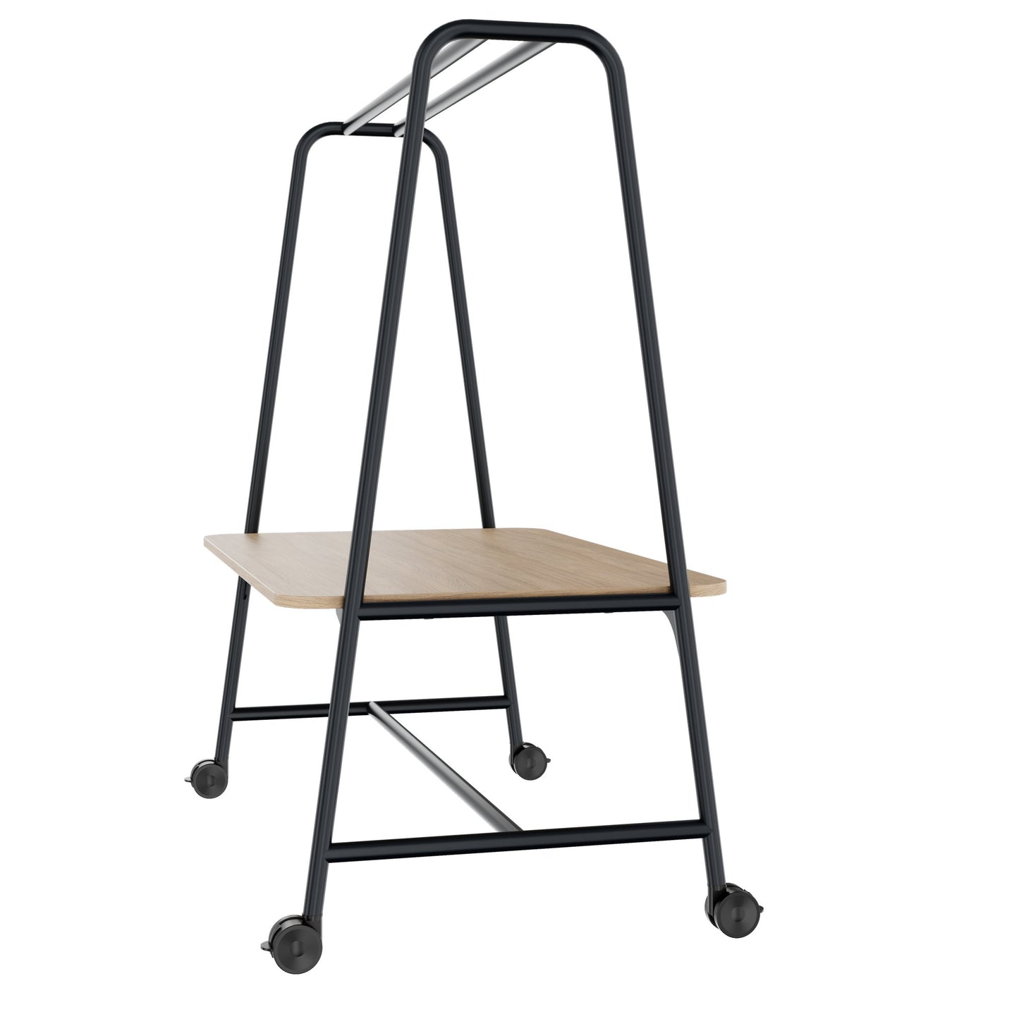 ROUND Multipurpose Tisch | 1600 - 1800 x 740 - 1050 mm, Bernsteineiche