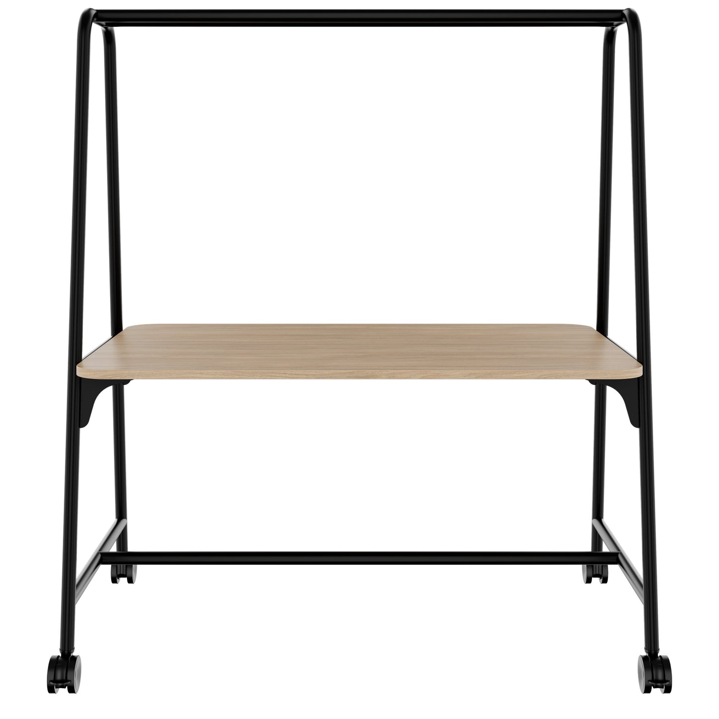 ROUND Multipurpose Tisch | 1600 - 1800 x 740 - 1050 mm, Bernsteineiche