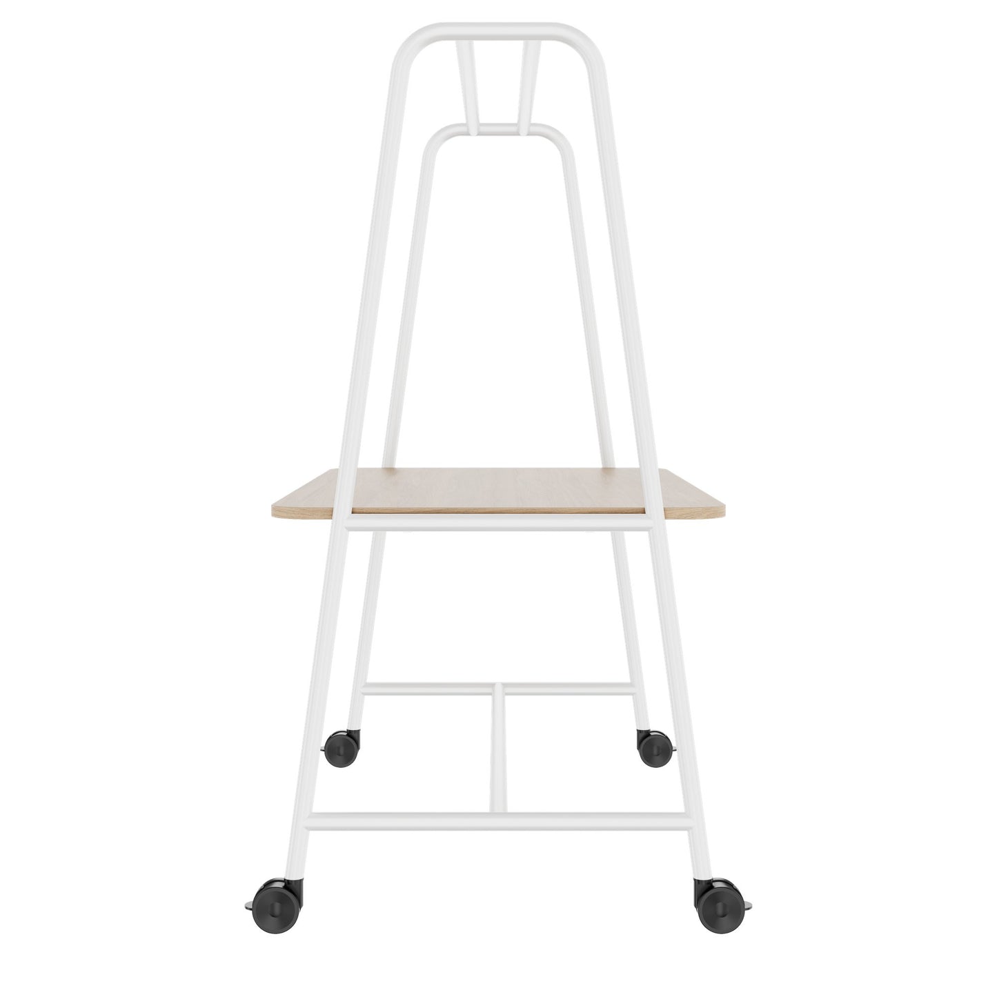 ROUND Multipurpose Tisch | 1600 - 1800 x 740 - 1050 mm, Bernsteineiche