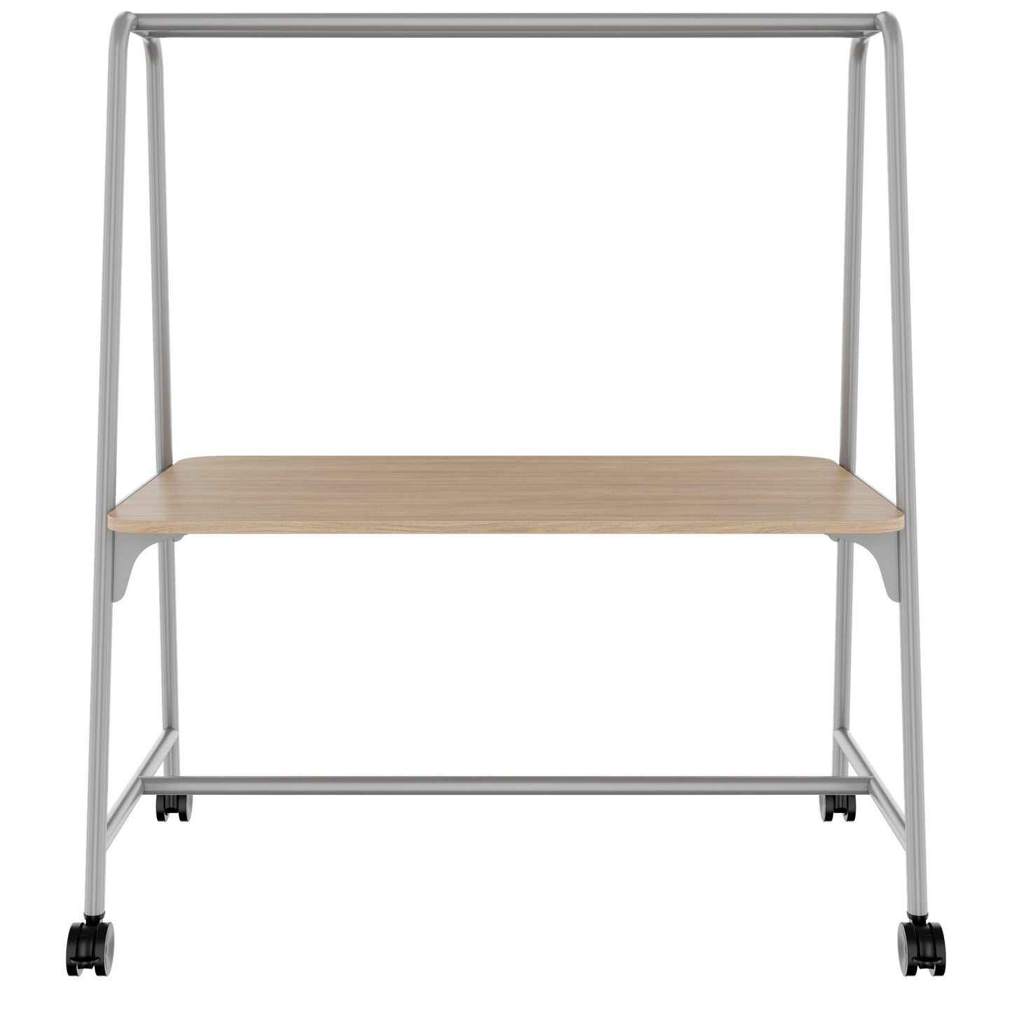 ROUND Multipurpose Tisch | 1600 - 1800 x 740 - 1050 mm, Bernsteineiche