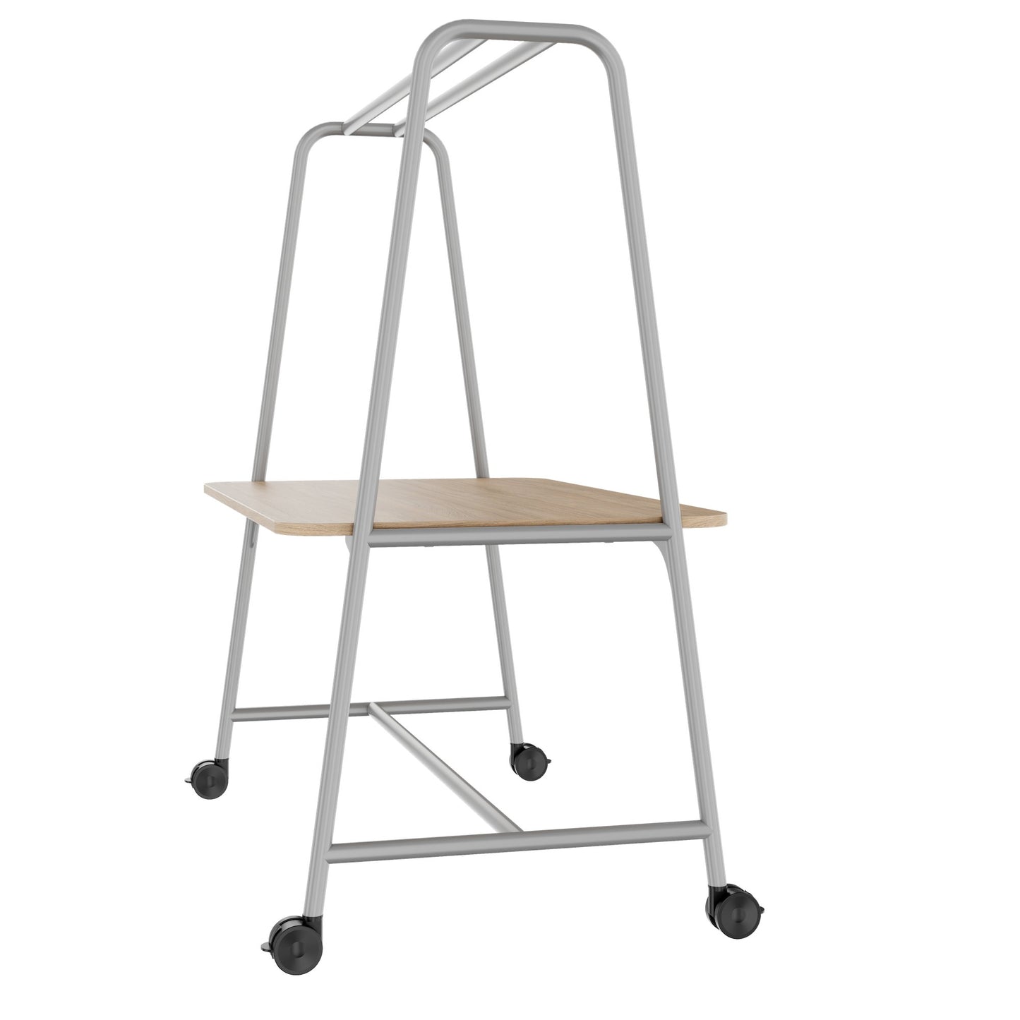 ROUND Multipurpose Tisch | 1600 - 1800 x 740 - 1050 mm, Bernsteineiche