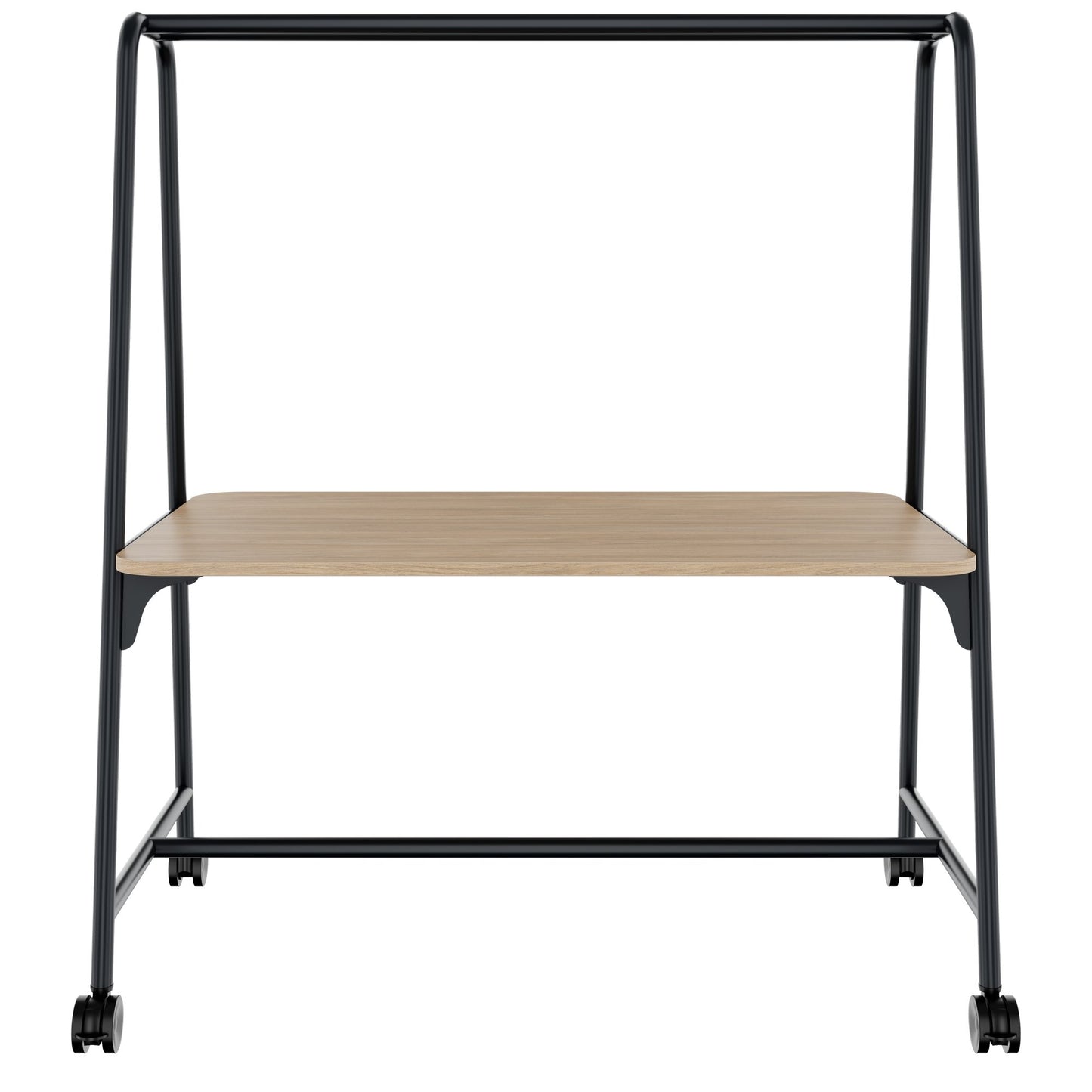 ROUND Multipurpose Tisch | 1600 - 1800 x 740 - 1050 mm, Bernsteineiche