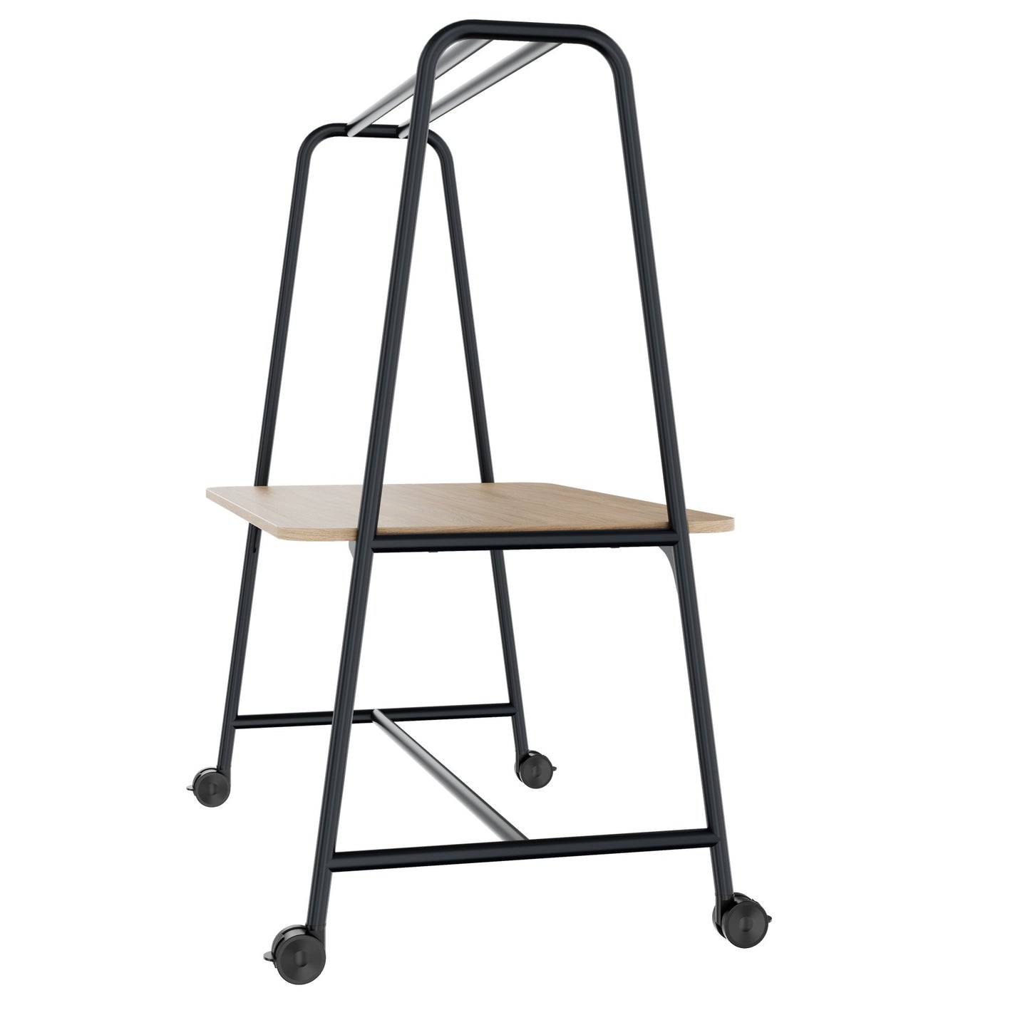 ROUND Multipurpose Tisch | 1600 - 1800 x 740 - 1050 mm, Bernsteineiche