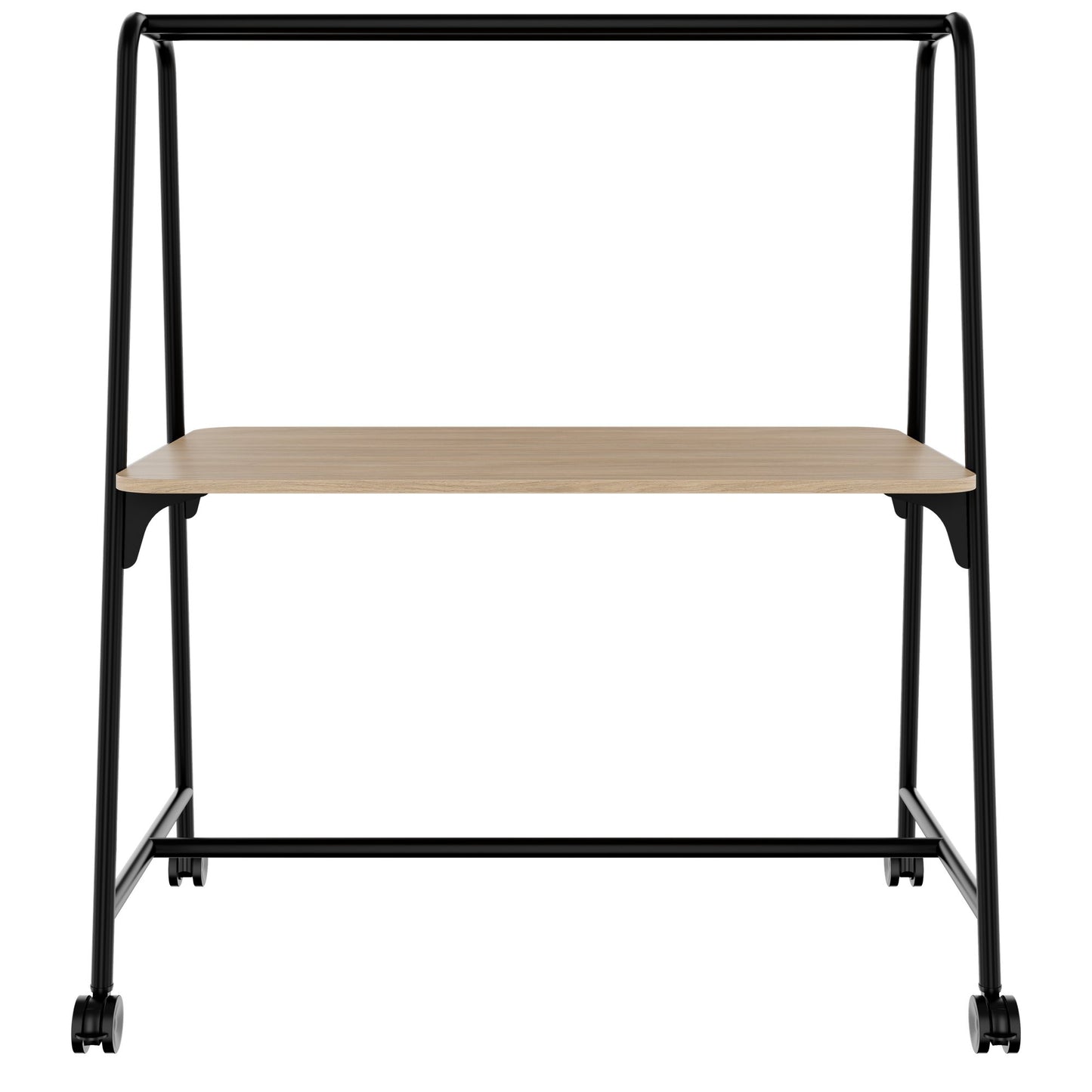 ROUND Multipurpose Tisch | 1600 - 1800 x 740 - 1050 mm, Bernsteineiche