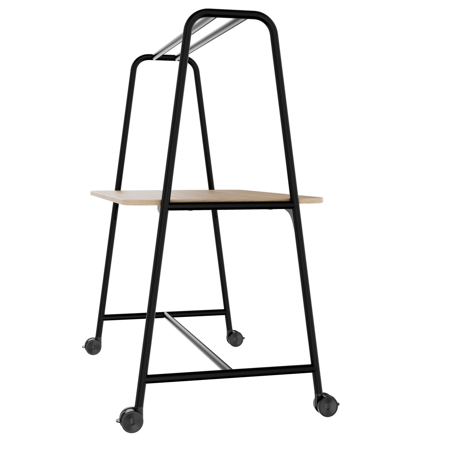 ROUND Multipurpose Tisch | 1600 - 1800 x 740 - 1050 mm, Bernsteineiche