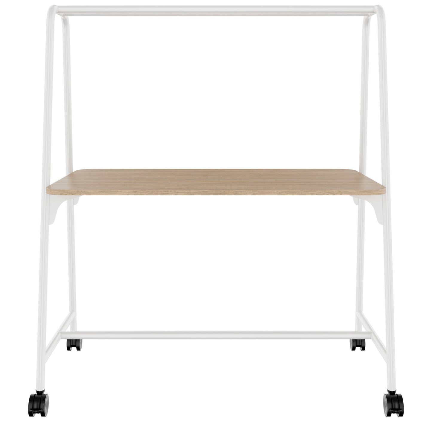 ROUND Multipurpose Tisch | 1600 - 1800 x 740 - 1050 mm, Bernsteineiche