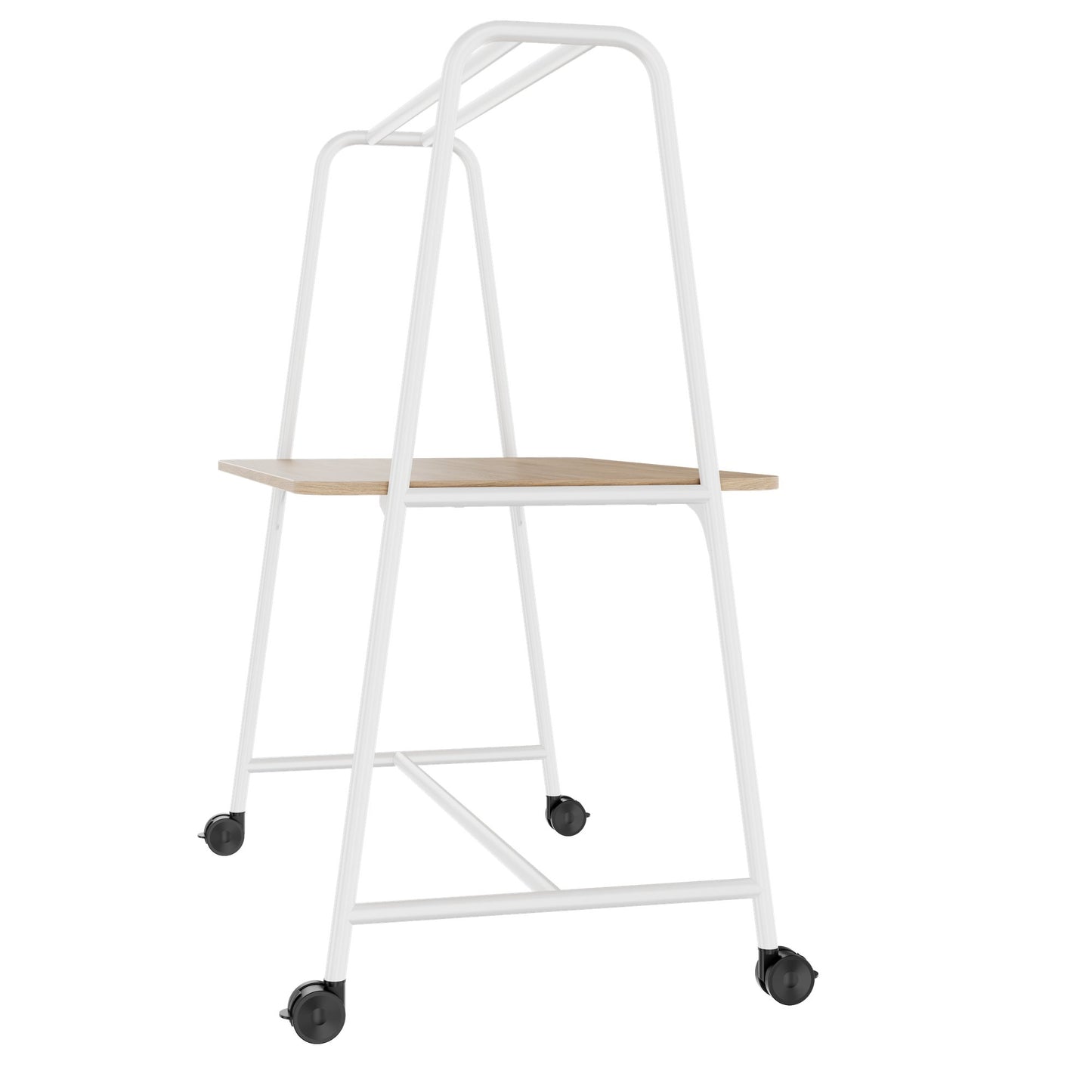 ROUND Multipurpose Tisch | 1600 - 1800 x 740 - 1050 mm, Bernsteineiche