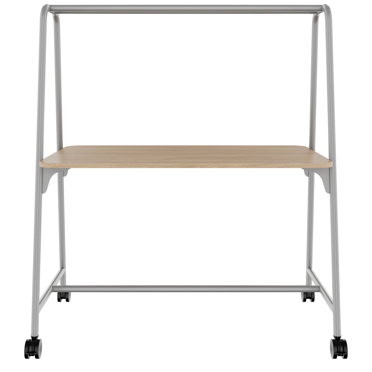 ROUND Multipurpose Tisch | 1600 - 1800 x 740 - 1050 mm, Bernsteineiche