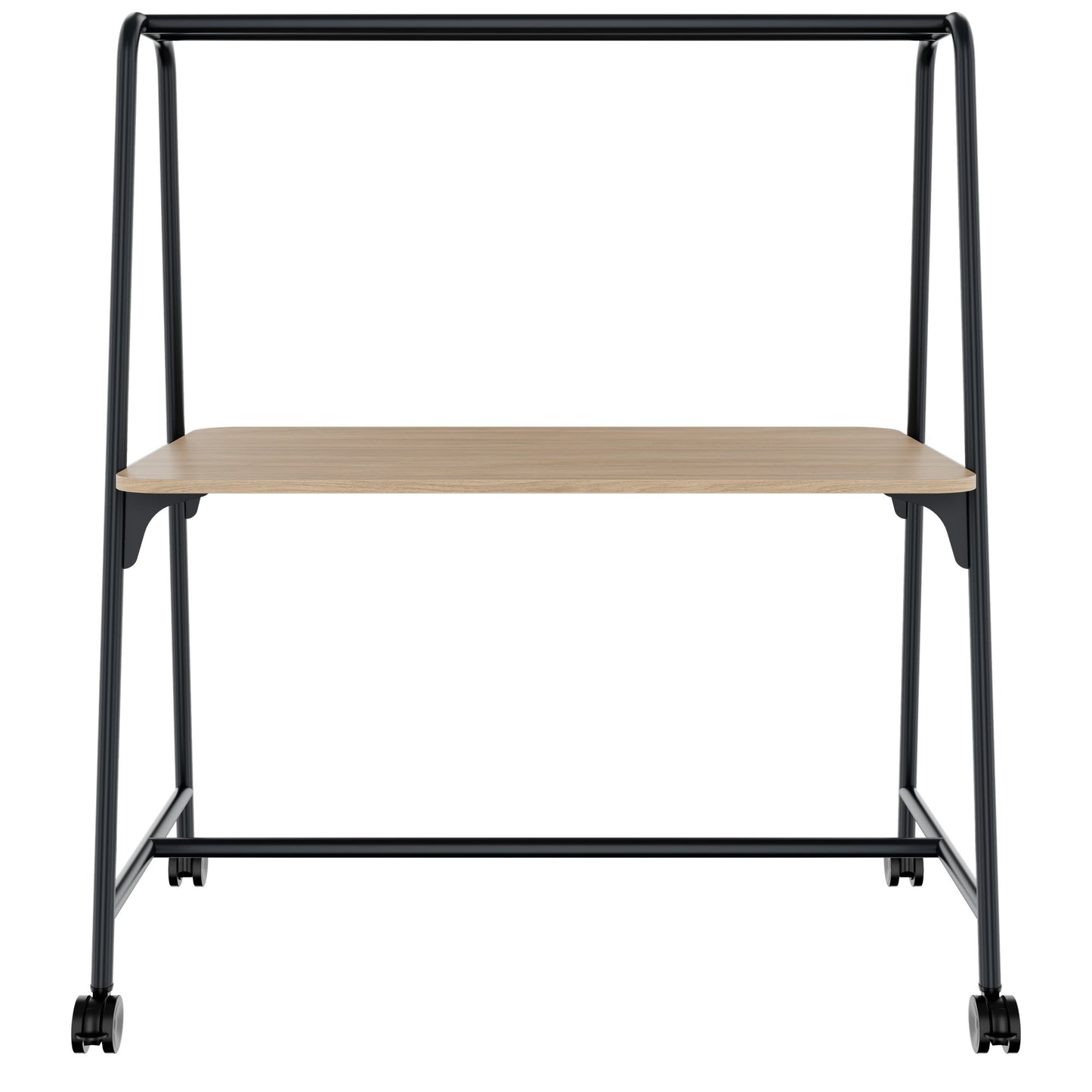 ROUND Multipurpose Tisch | 1600 - 1800 x 740 - 1050 mm, Bernsteineiche
