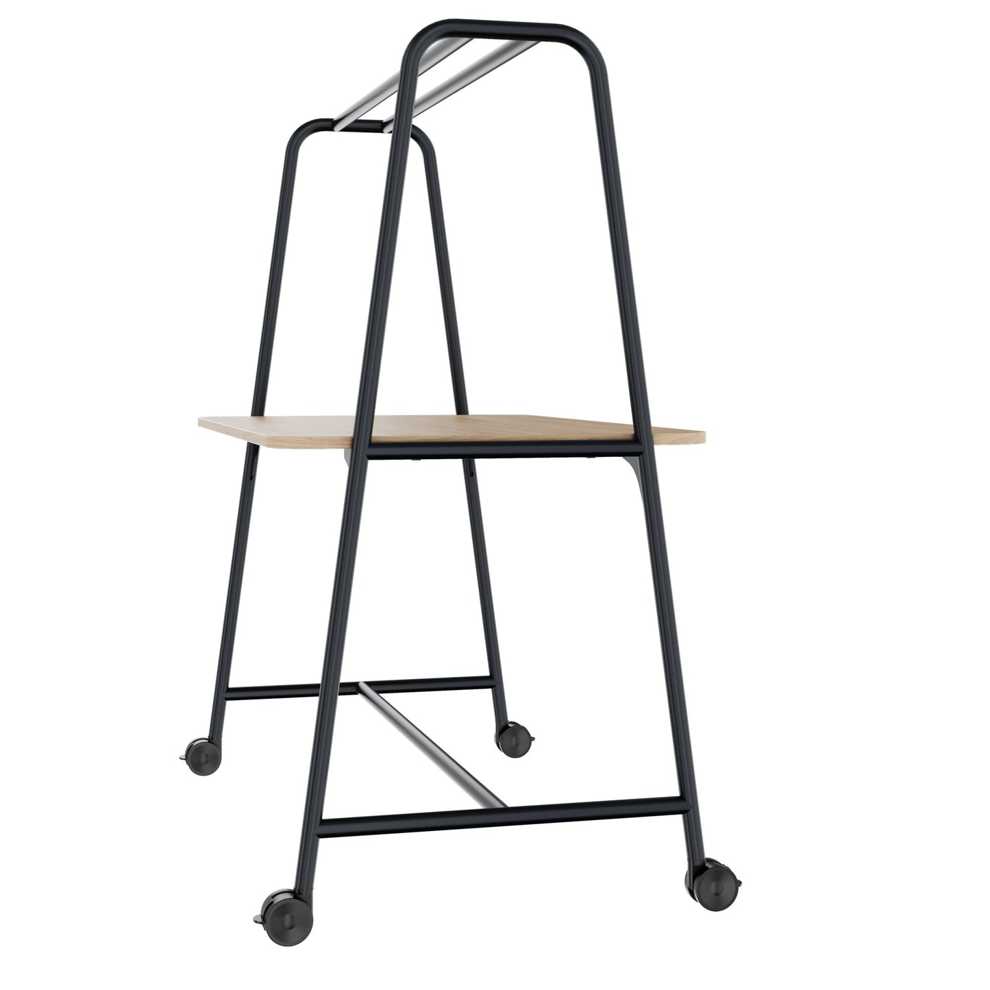 ROUND Multipurpose Tisch | 1600 - 1800 x 740 - 1050 mm, Bernsteineiche