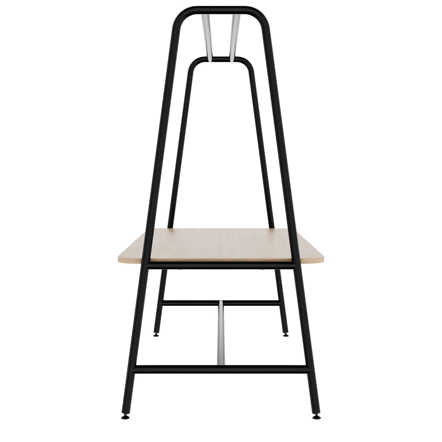 ROUND Multipurpose Tisch | 1600 - 1800 x 740 - 1050 mm, Bernsteineiche