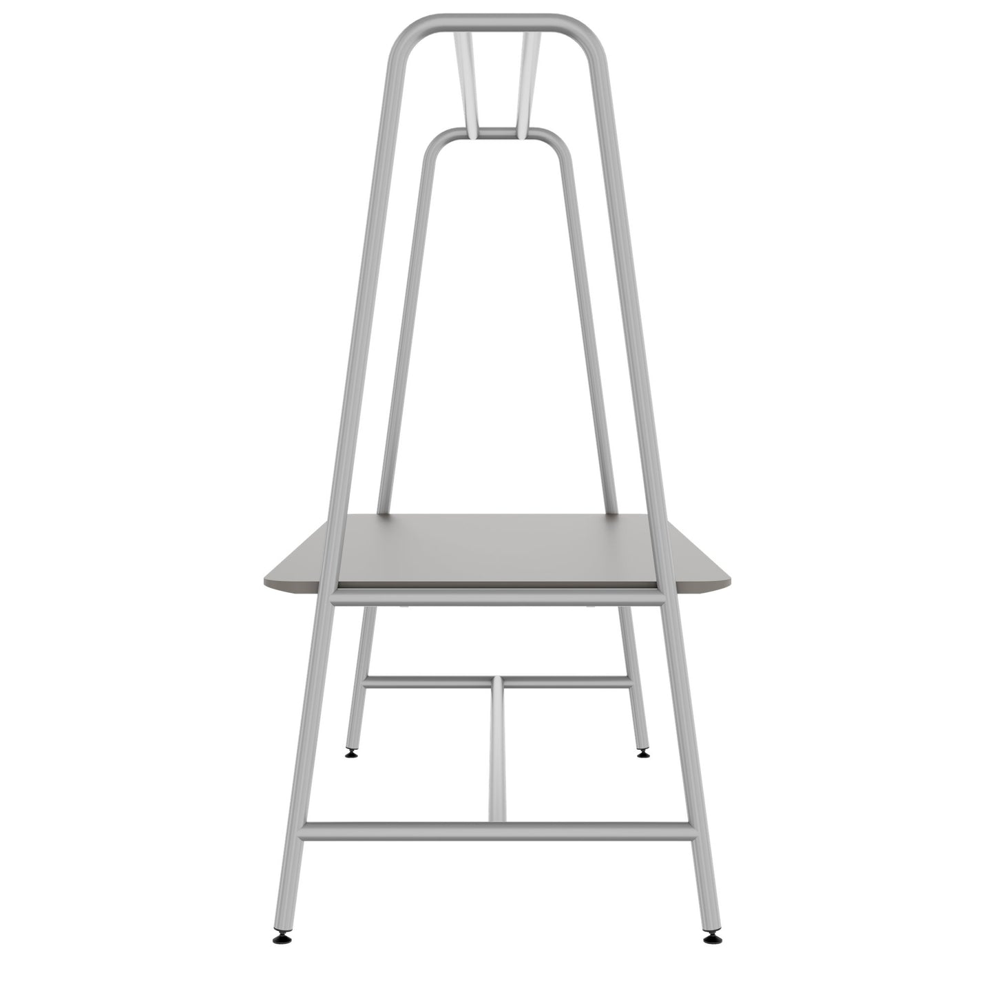 ROUND Multipurpose Tisch | 1600 - 1800 x 740 - 1050 mm, Fenix Grau