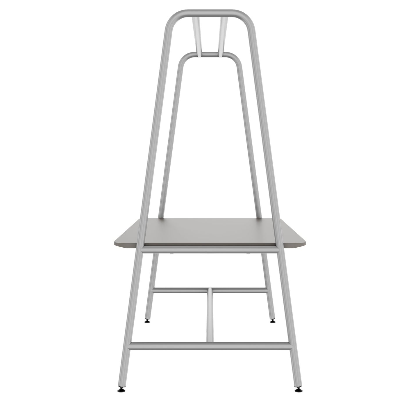 ROUND Multipurpose Tisch | 1600 - 1800 x 740 - 1050 mm, Fenix Grau