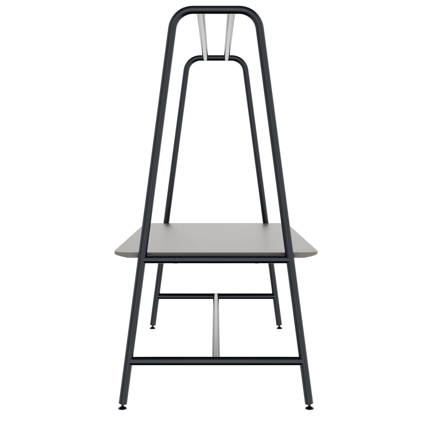 ROUND Multipurpose Tisch | 1600 - 1800 x 740 - 1050 mm, Fenix Grau