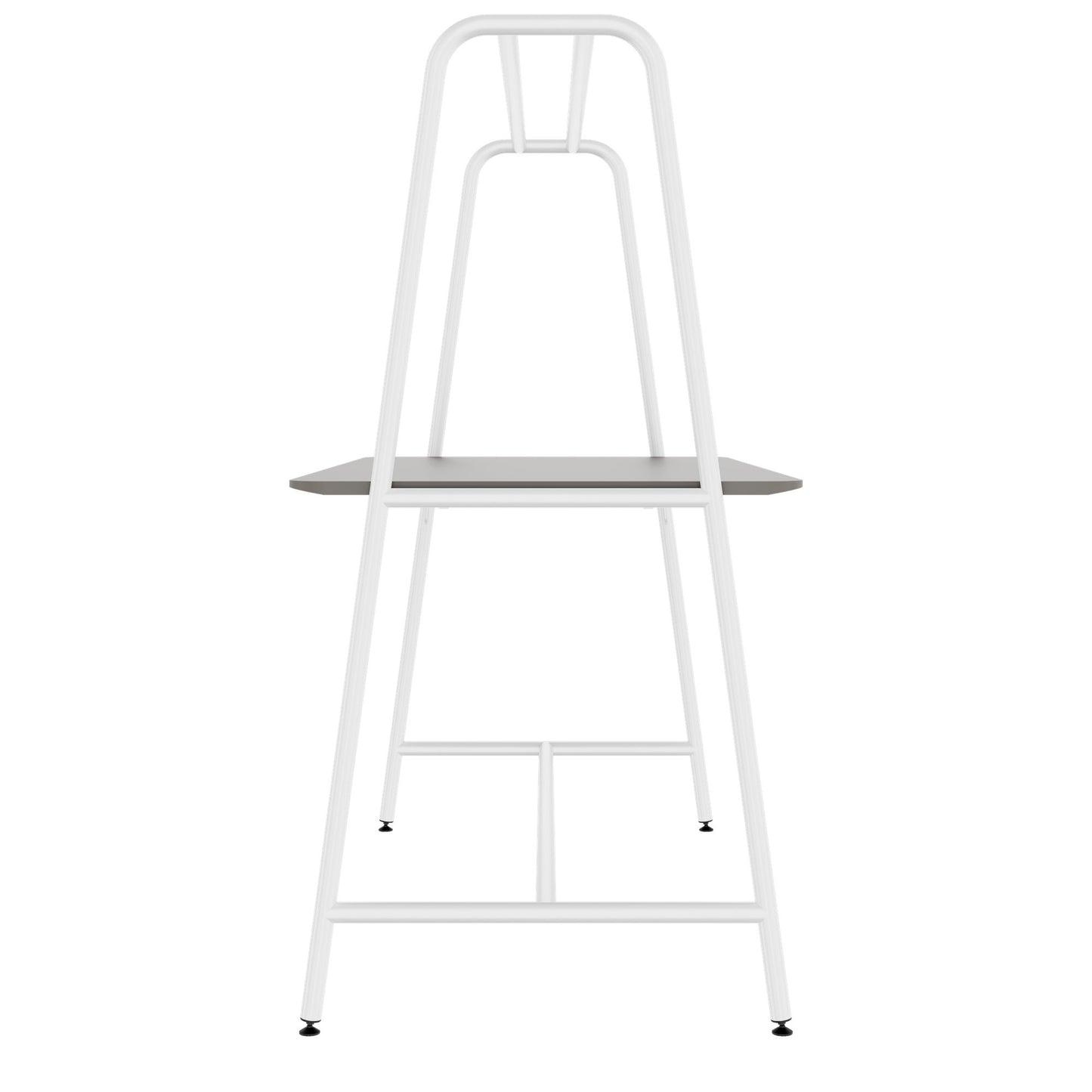 ROUND Multipurpose Tisch | 1600 - 1800 x 740 - 1050 mm, Fenix Grau