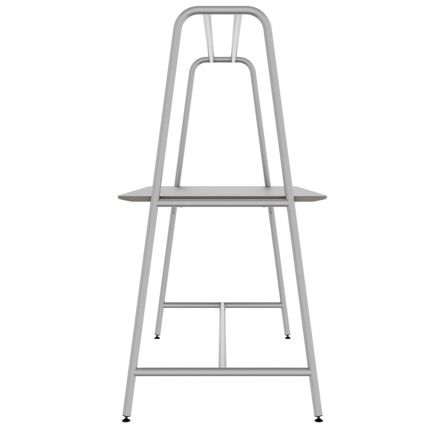 ROUND Multipurpose Tisch | 1600 - 1800 x 740 - 1050 mm, Fenix Grau