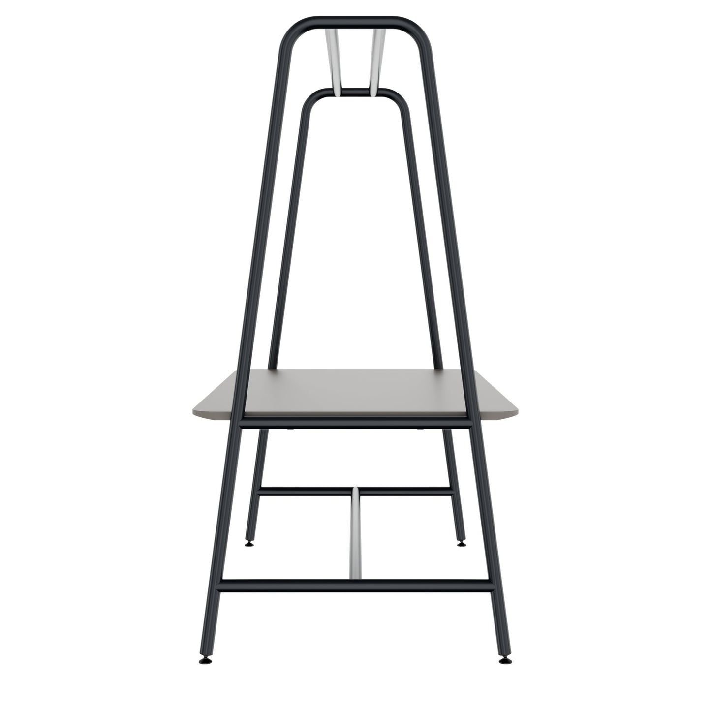 ROUND Multipurpose Tisch | 1600 - 1800 x 740 - 1050 mm, Fenix Grau