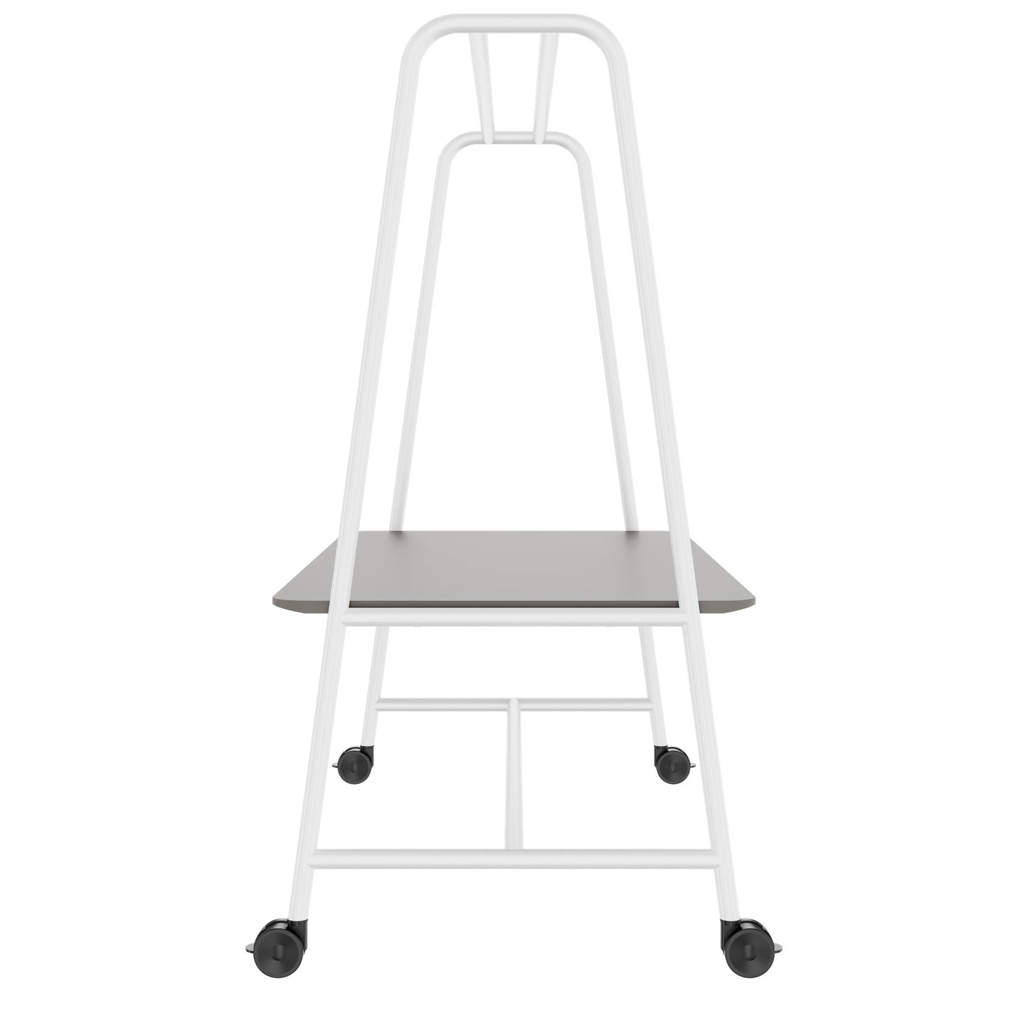 ROUND Multipurpose Tisch | 1600 - 1800 x 740 - 1050 mm, Fenix Grau