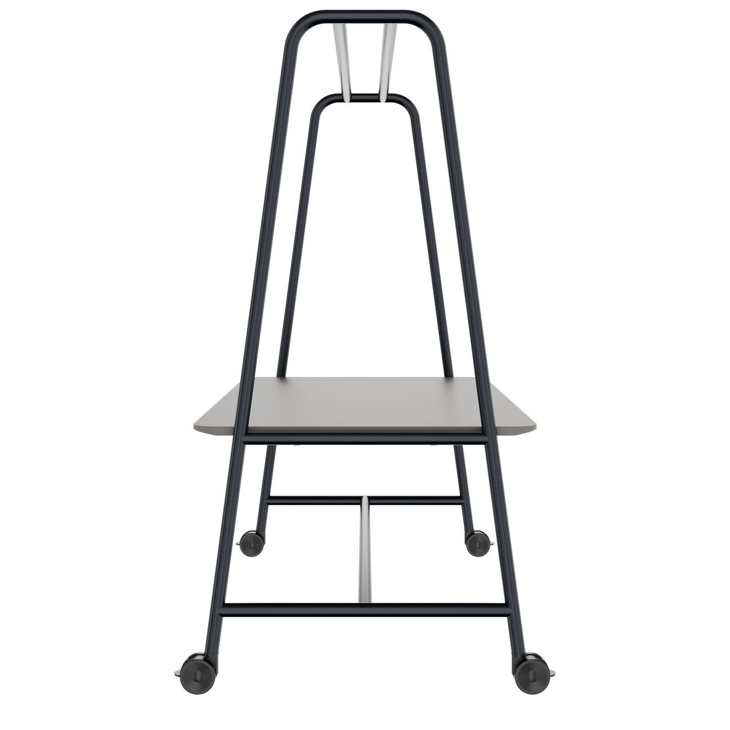ROUND Multipurpose Tisch | 1600 - 1800 x 740 - 1050 mm, Fenix Grau