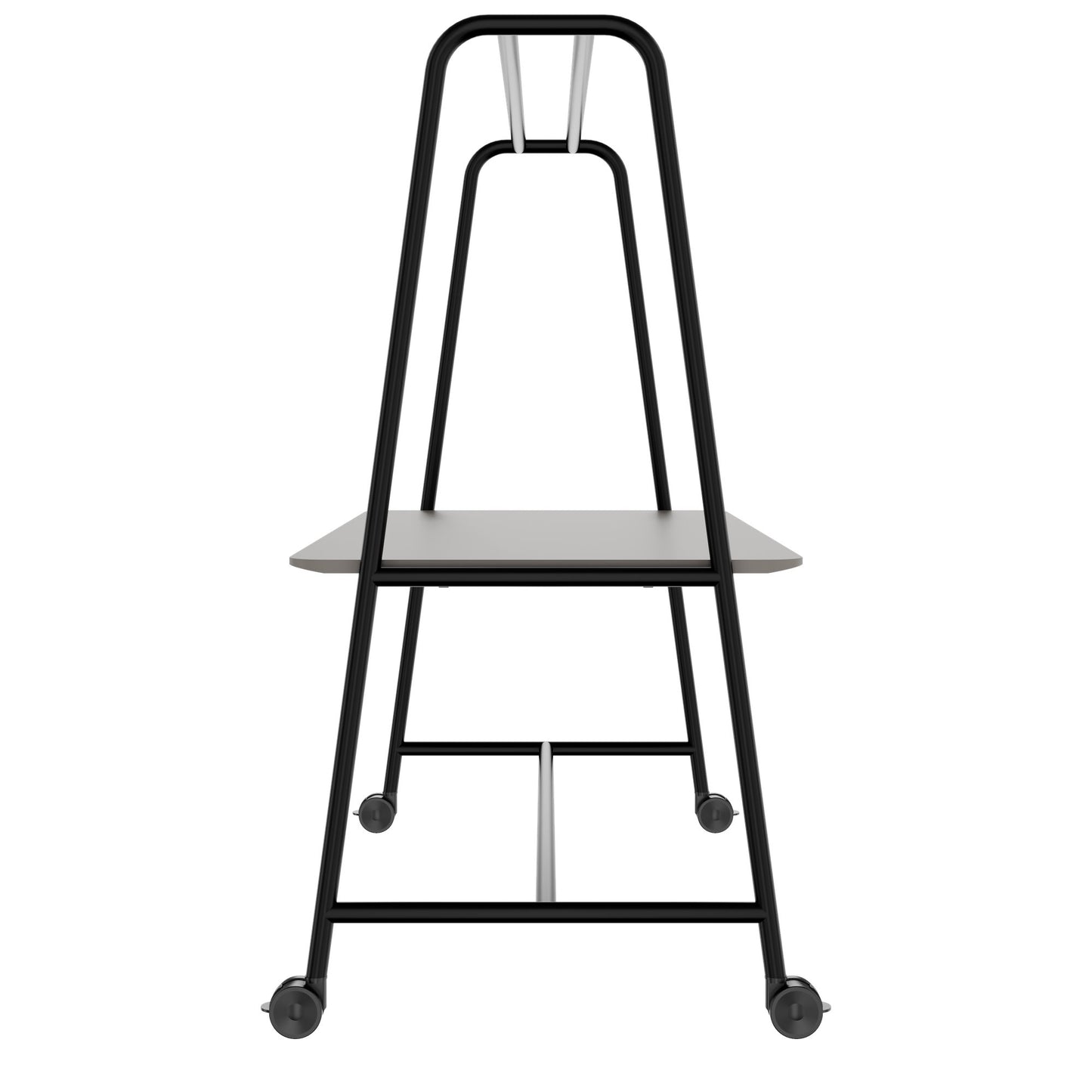 ROUND Multipurpose Tisch | 1600 - 1800 x 740 - 1050 mm, Fenix Grau