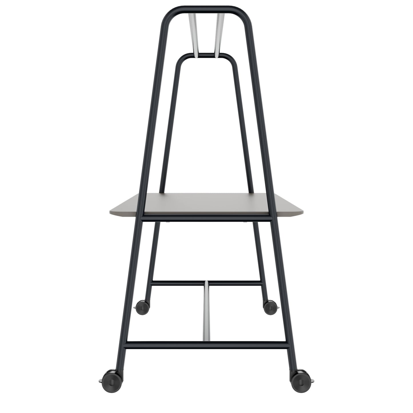 ROUND Multipurpose Tisch | 1600 - 1800 x 740 - 1050 mm, Fenix Grau