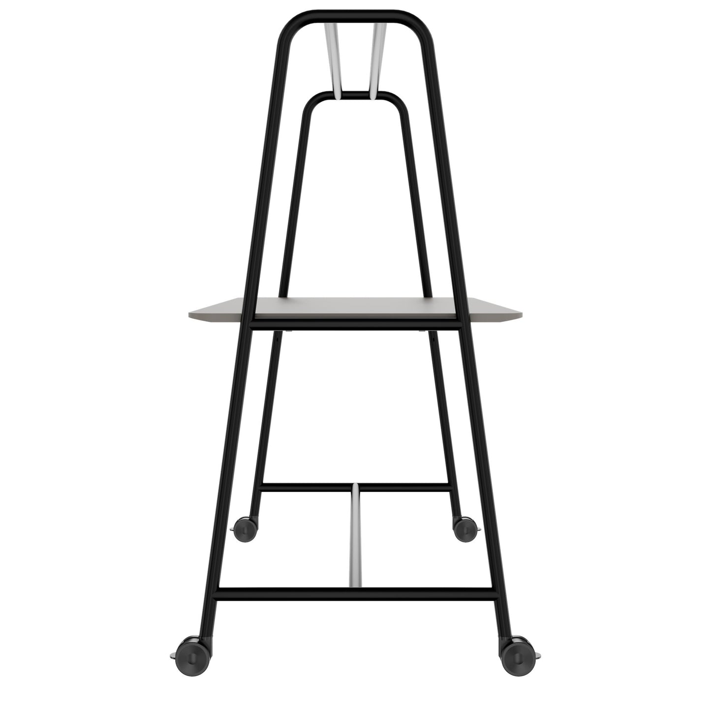 ROUND Multipurpose Tisch | 1600 - 1800 x 740 - 1050 mm, Fenix Grau