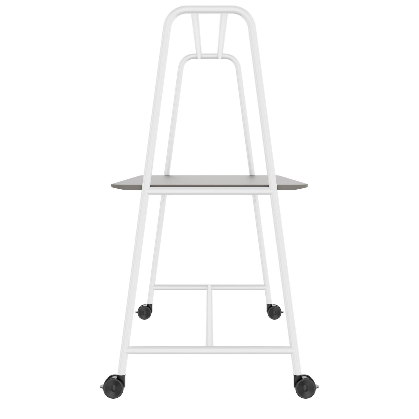 ROUND Multipurpose Tisch | 1600 - 1800 x 740 - 1050 mm, Fenix Grau