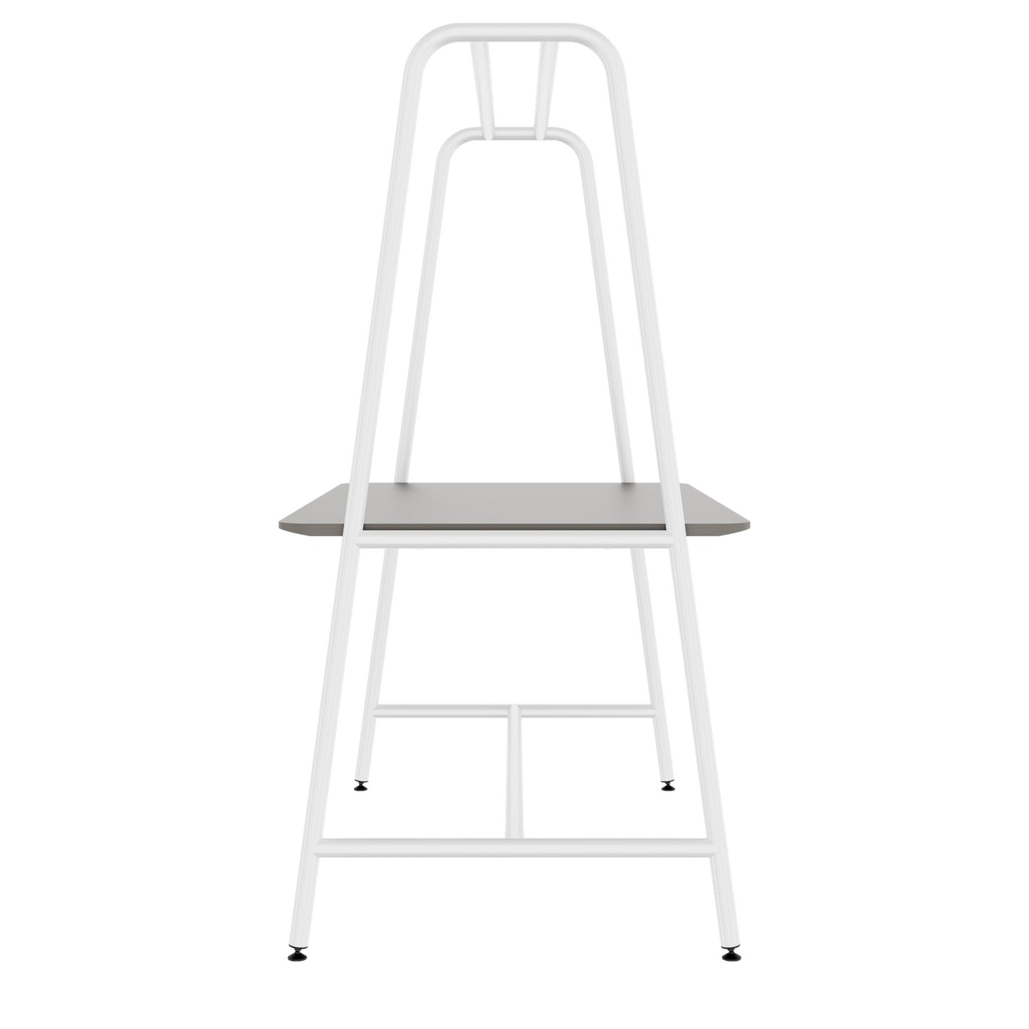 ROUND Multipurpose Tisch | 1600 - 1800 x 740 - 1050 mm, Fenix Grau