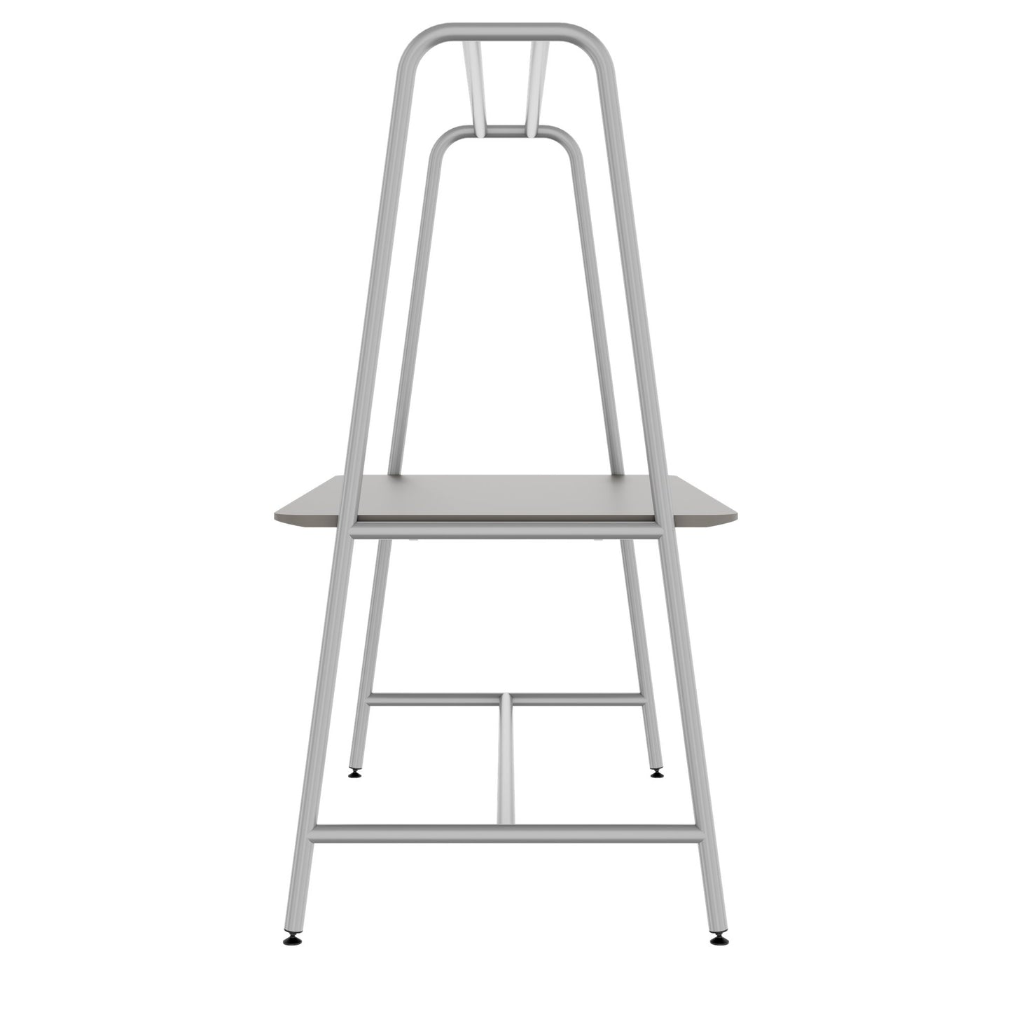 ROUND Multipurpose Tisch | 1600 - 1800 x 740 - 1050 mm, Fenix Grau